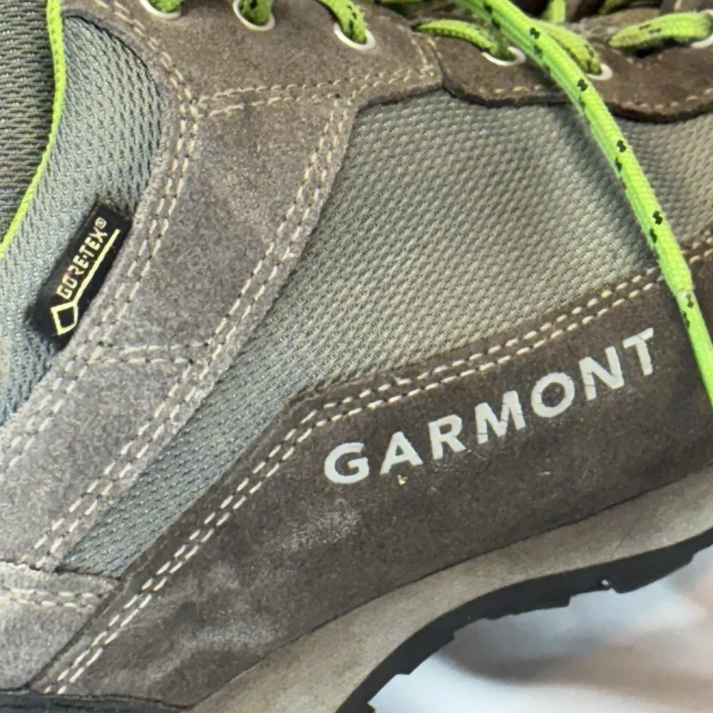 Garmont Sticky Weekend Hiking Shoes Mens Sz US 10 Gore Tex Vibram Suede GorpCore